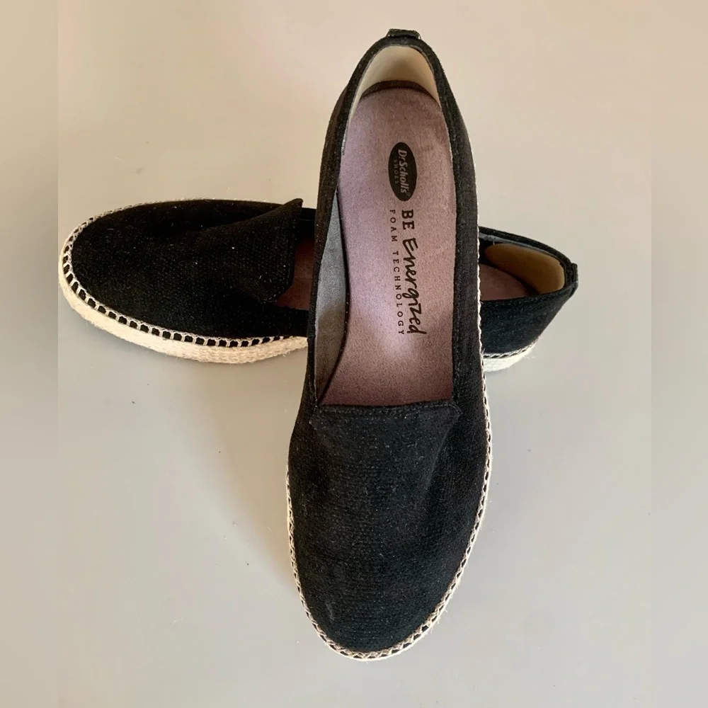 DR SCHOLL’s Be Energized 8M slip on loafer shoe espadrille - Foam comfort- GUC - Picture 8 of 8